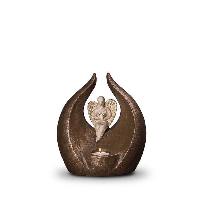 ceramic art urn shutzangel iter UGKA