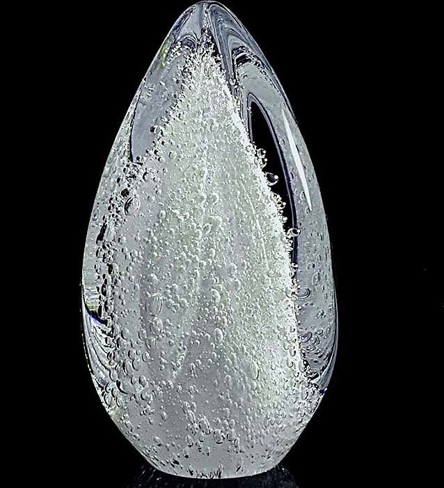 Crystal Glass Premium Urn Stardust