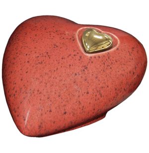 velká keramická srdeční urna