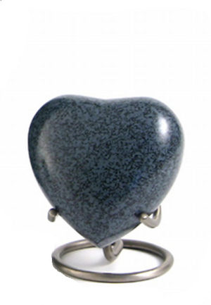 mouse granite heart urn