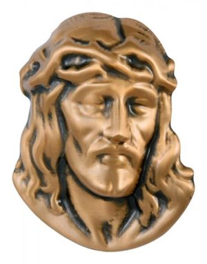 cabeça de Jesus em latão S