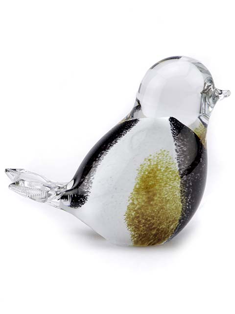 Crystal Brëller 3D Mini Bird Pet Urn (0,03 Liter) Déier Urnen