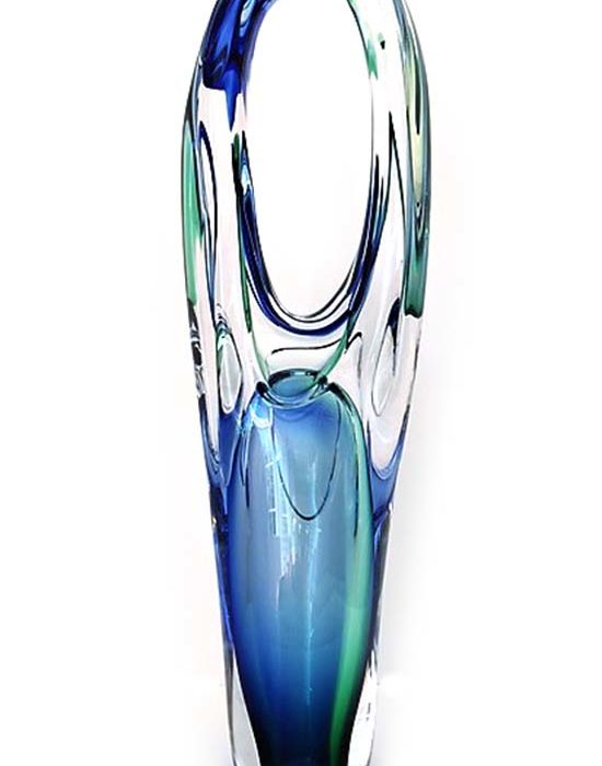 vidro de cristal d abraço urna