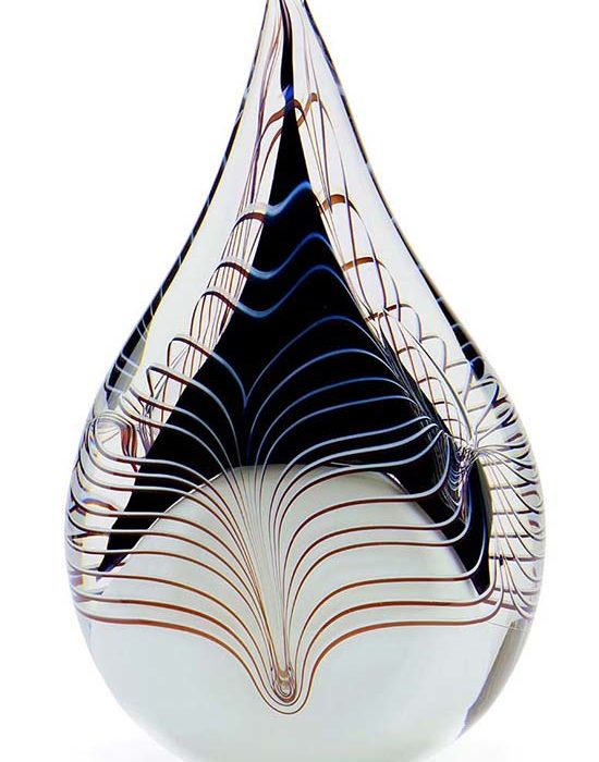 Kristallsglas produzéiert kleng d urn