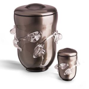 premium boheme krystalglas urne liter gub