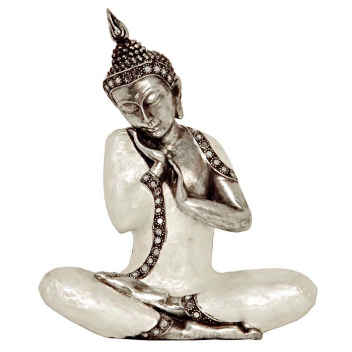 thai bouddha urne lotus siège