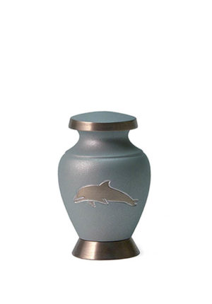 arija delfinų mini urna