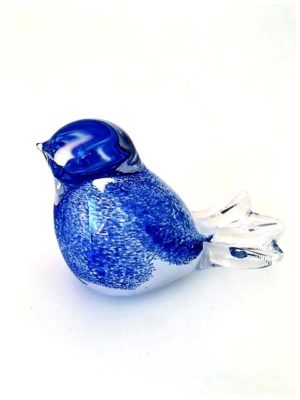 urna de vidro cristal D mini pássaro para animais de estimação