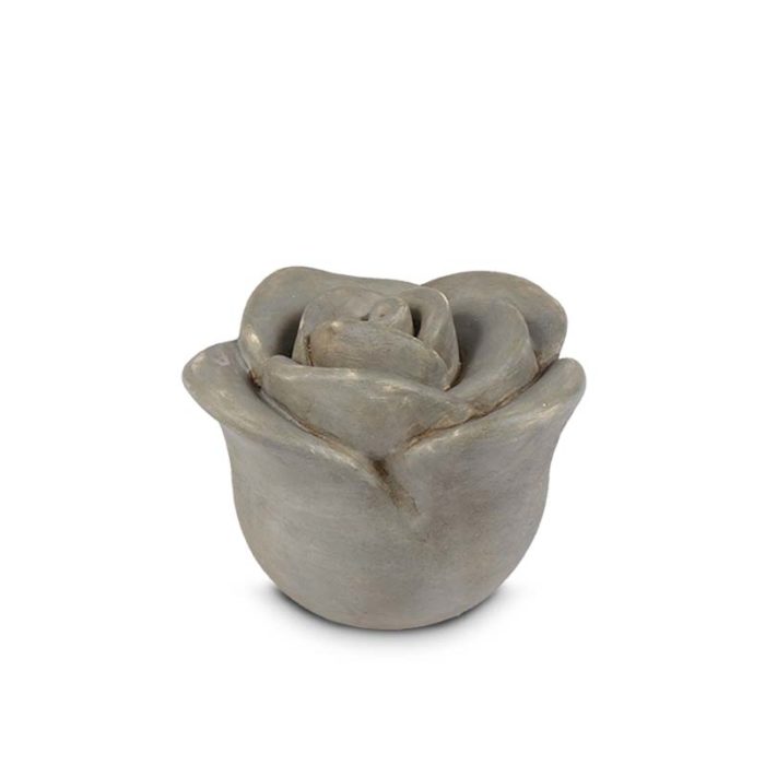 mini keramická urna pro domácí mazlíčky v šedé barvě