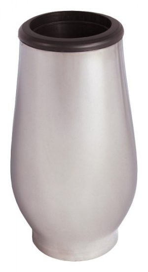 Dizajnerska nadgrobna vaza od nehrđajućeg čelika r