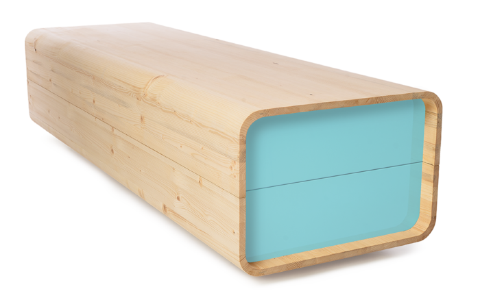 Дизайнерски ковчег Wood T